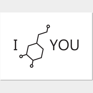 I Love You (Dopamine) Posters and Art